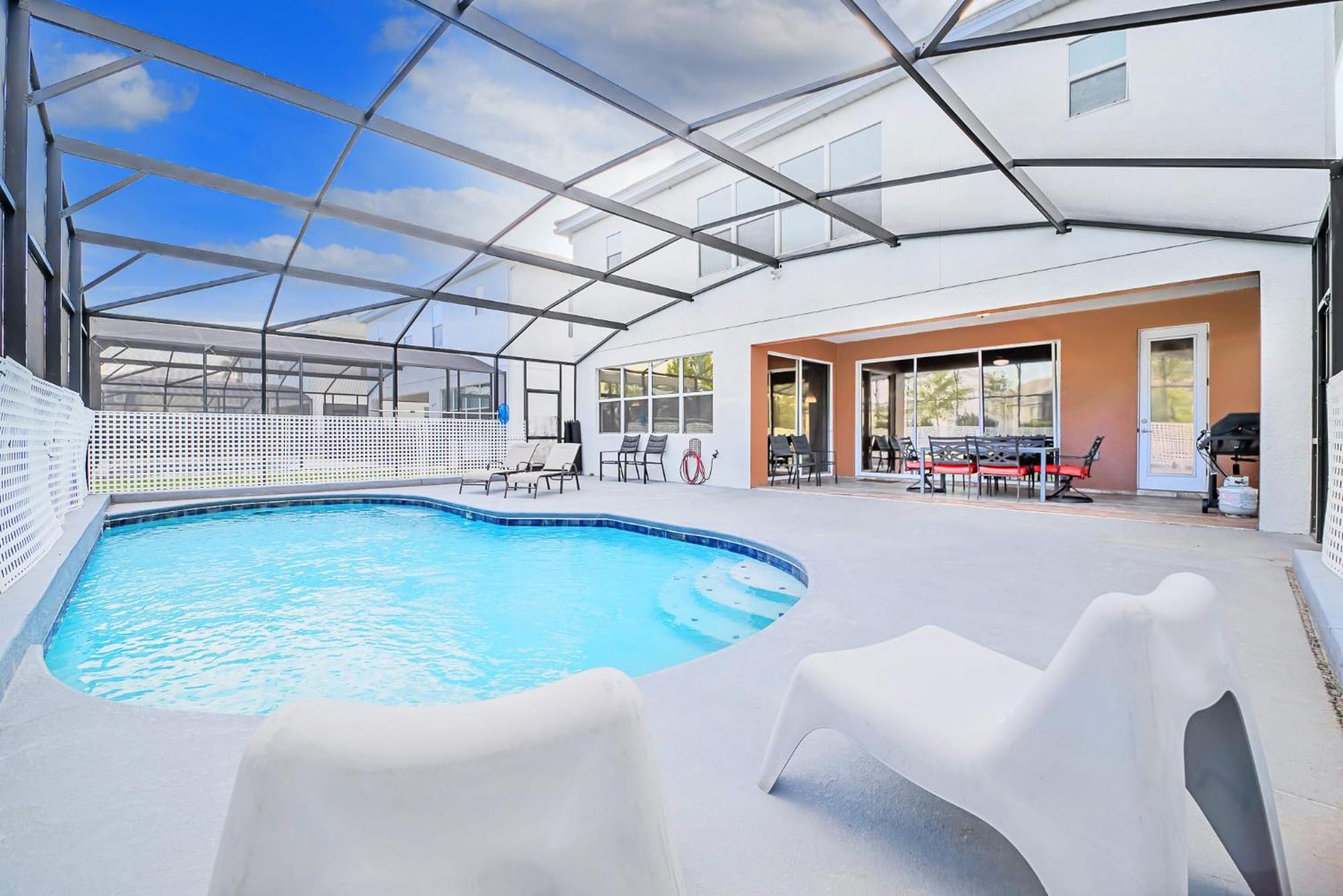 6Br Luxury Home With Private Pool And Bbq Kissimmee Dış mekan fotoğraf