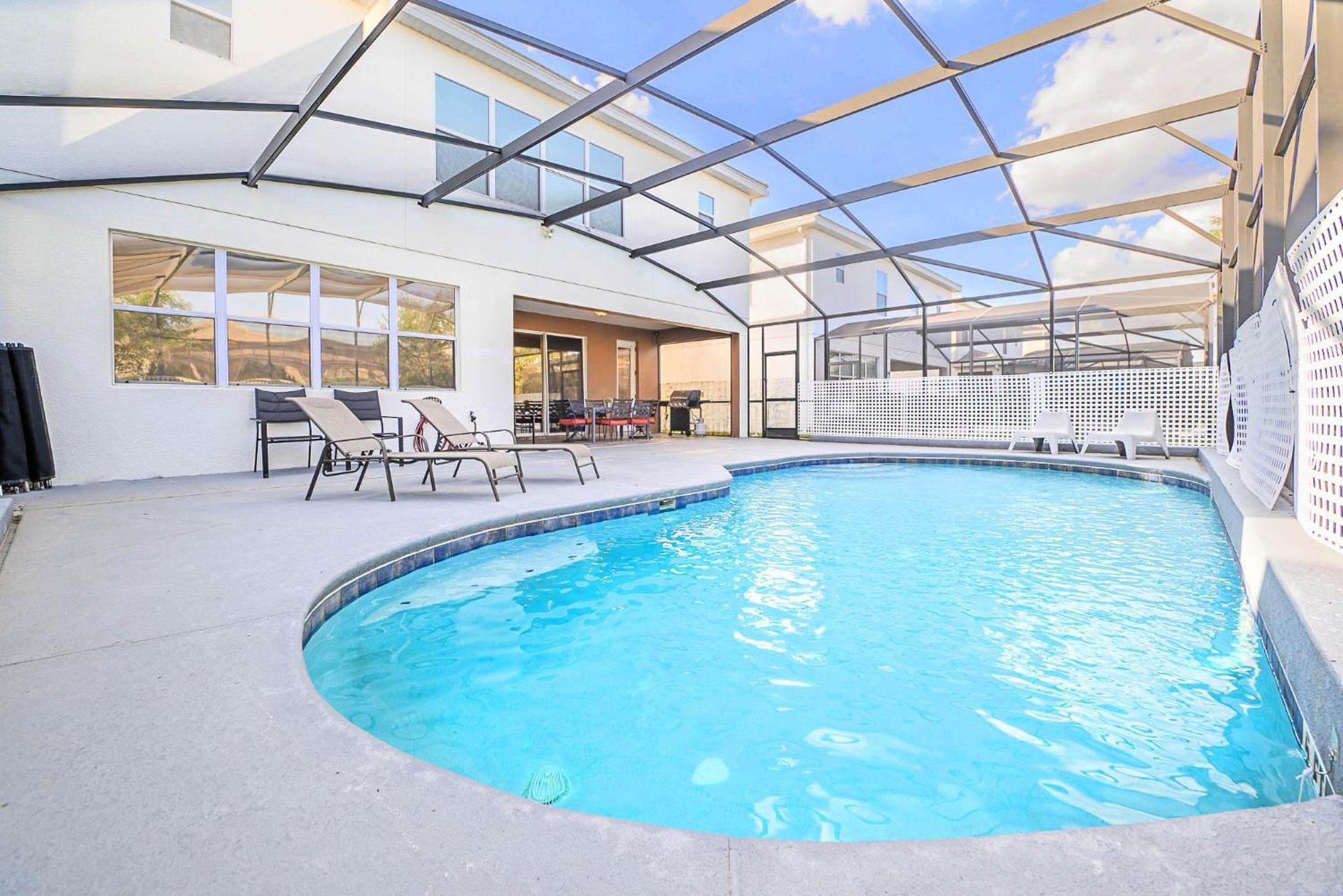6Br Luxury Home With Private Pool And Bbq Kissimmee Dış mekan fotoğraf