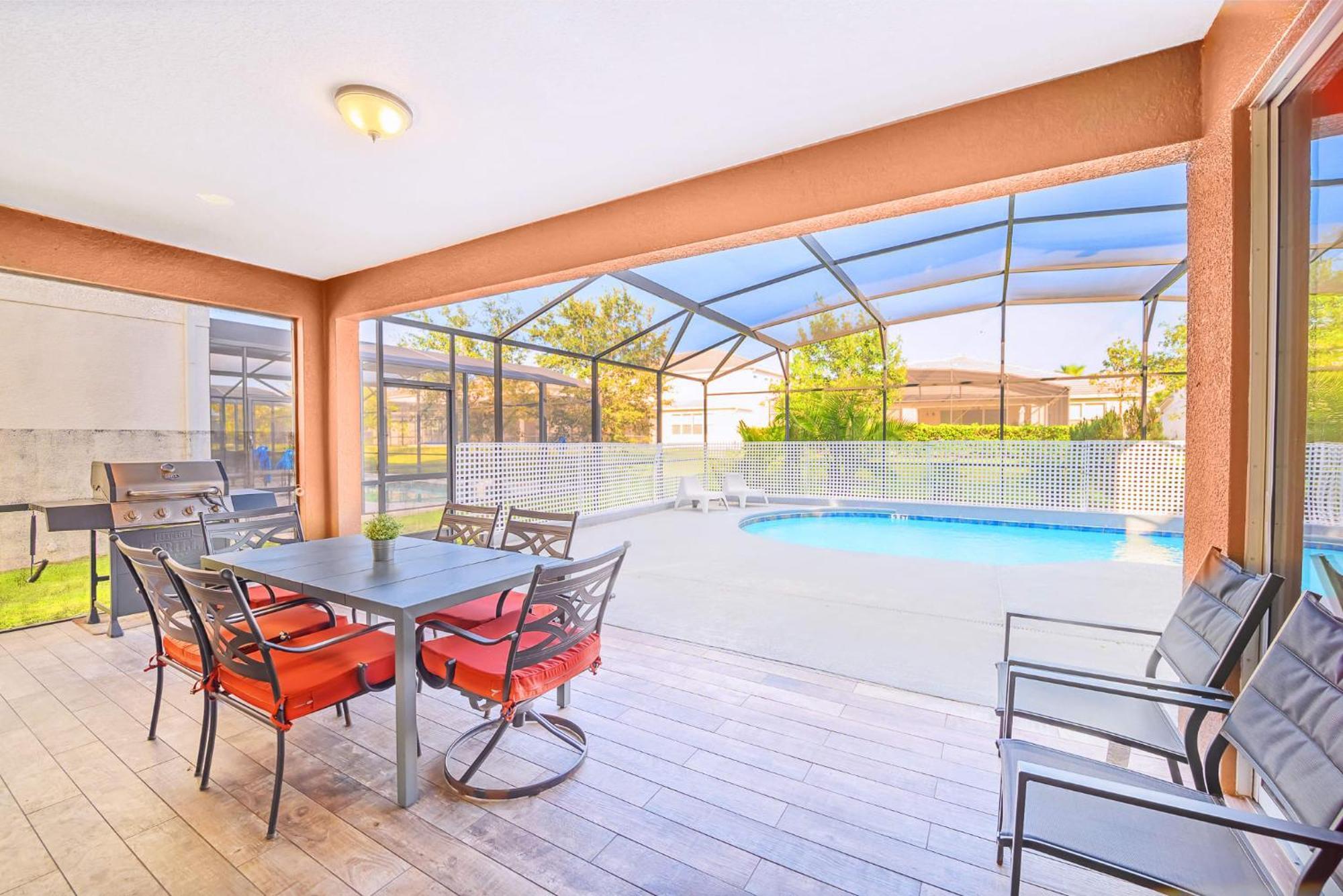 6Br Luxury Home With Private Pool And Bbq Kissimmee Dış mekan fotoğraf